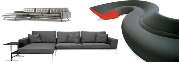 modern sectional sofas